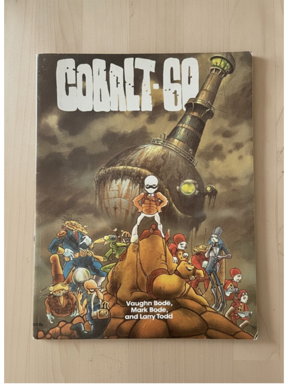 Cobalt 60 by Vaughn Bode & Mark Bode Trade Paperback Graphic Novel 1988 - VG